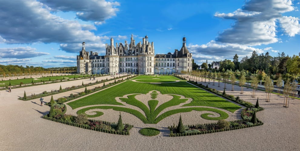 Jardins à la française Chambord