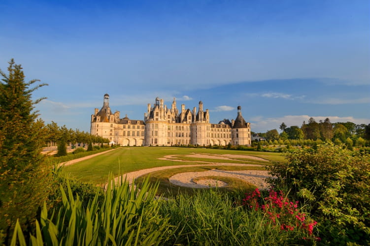 Jardin Chambord à l'automne