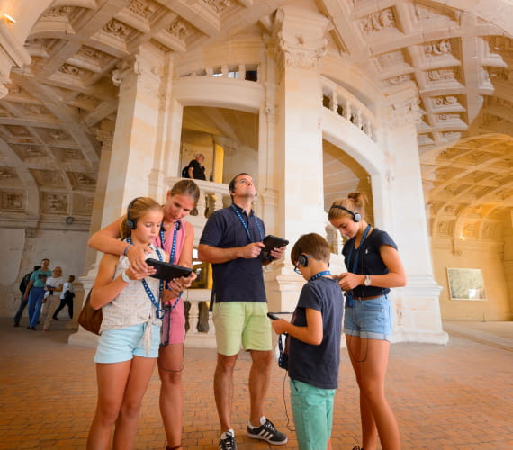 Visite en famille Domaine national de Chambord