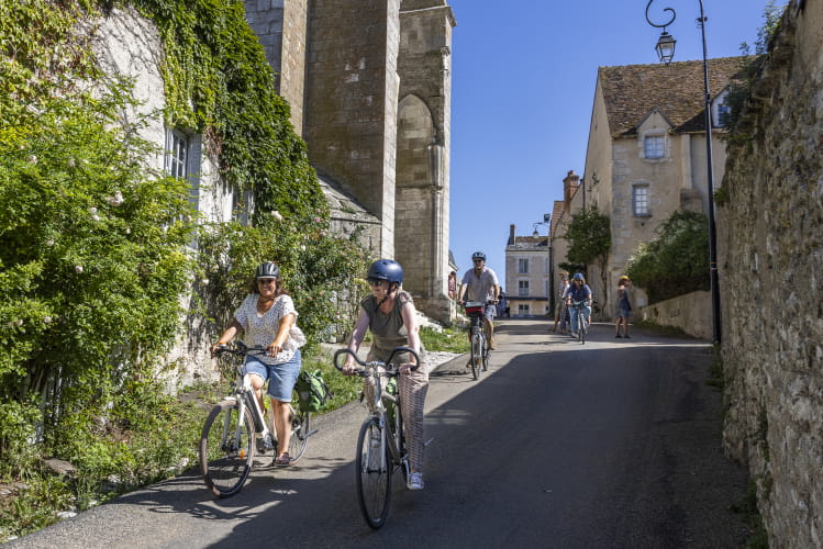 La Loire à vélo à Saint-Dyé-sur-Loire ©David Darrault